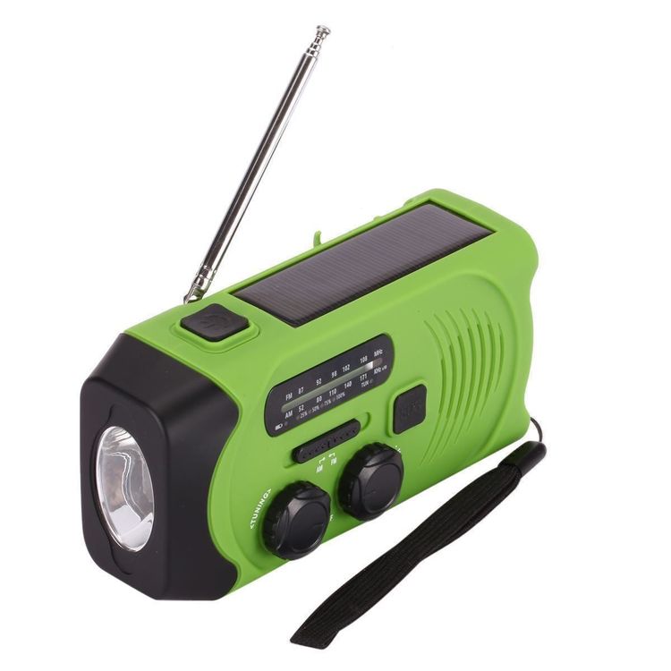 + Radio AM/FM Solar Kurbelradio mit Lampe (Gebraucht) in Thun für CHF ...