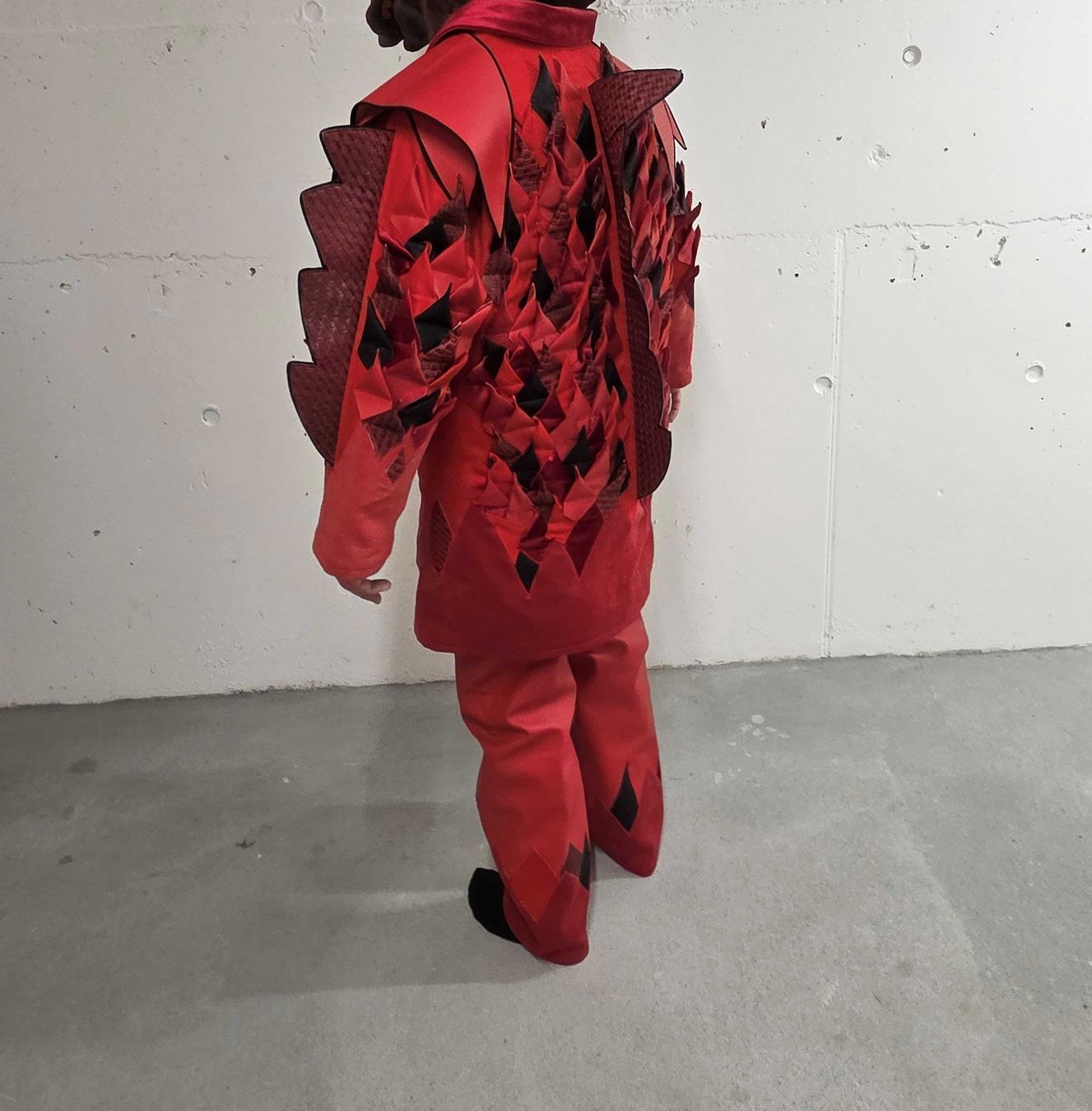 Costumi: Fasnachtskleid "Pilatus-Drache" – Usato da Luzern venduto da Luha1 3