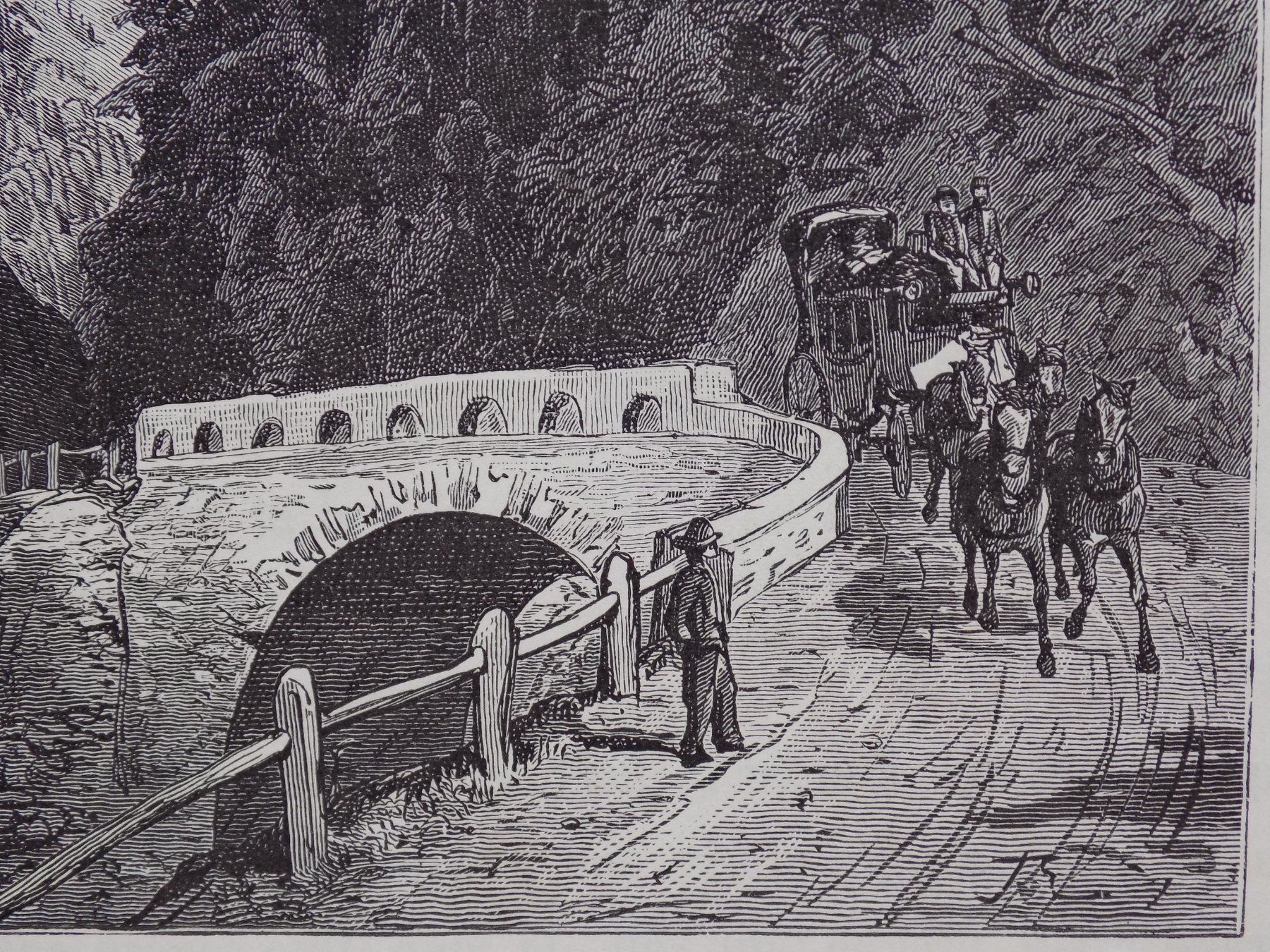 Gravures: Prättigauer Klus – D'occasion à Risch par Rischli15 8