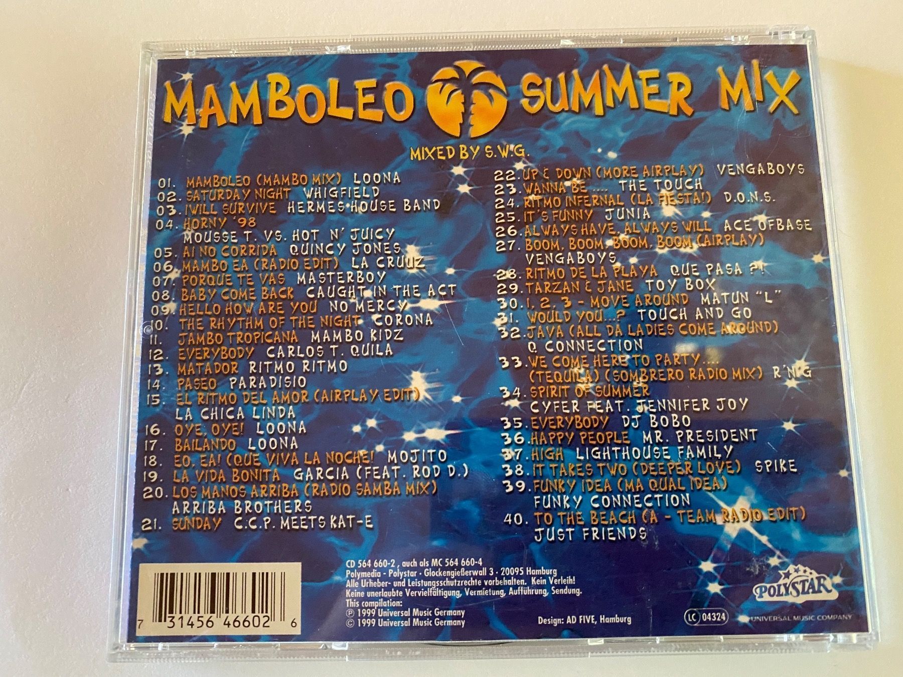 CDs: CD - MAMBOLEO SUMMER MIX – Gebraucht aus Bellach von Legdance 1