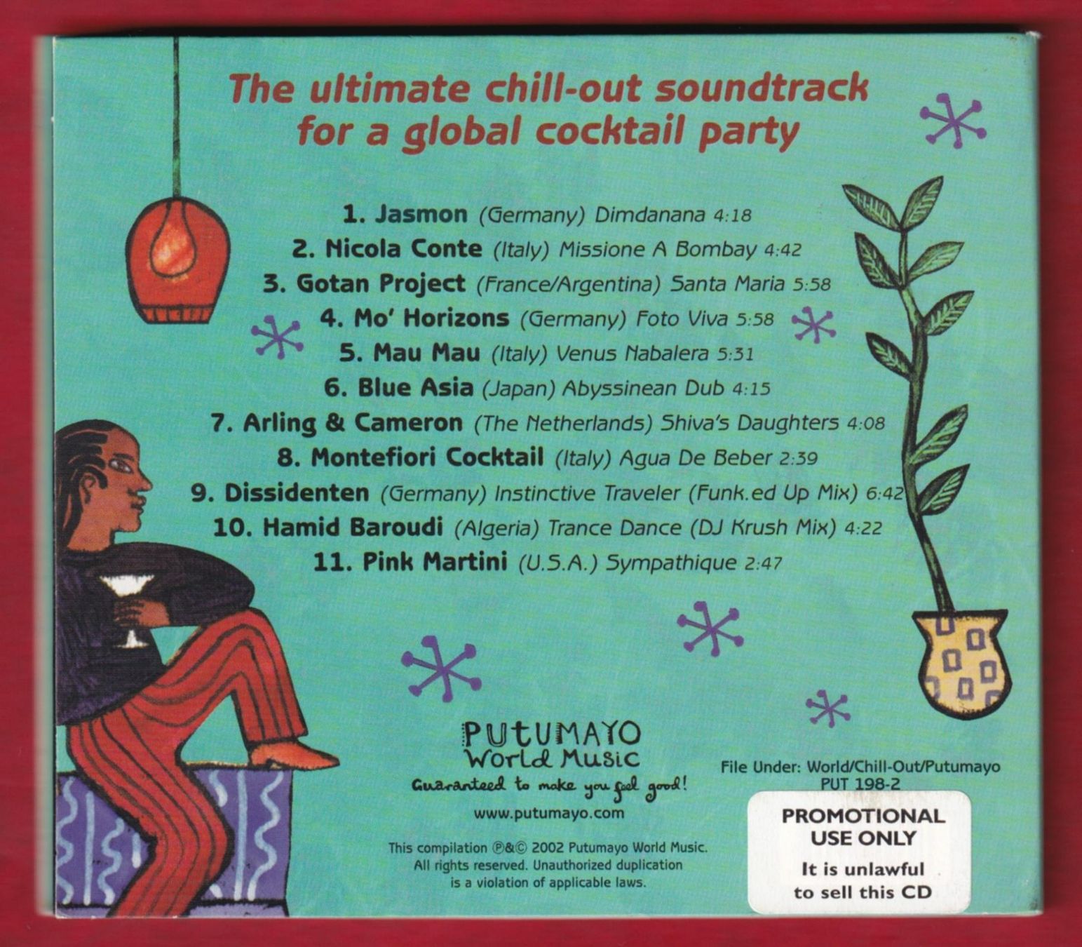 CD: Putumayo - World Lounge (CD) – Usato da Zürich venduto da Pfluftl2000 1