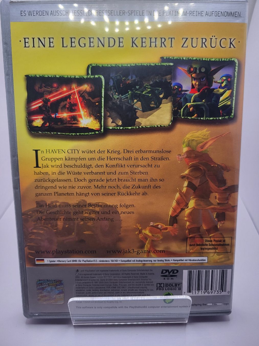 Sony Giochi: Jak 3 PS2 - Jeu d'aventure culte – Usato da Conthey venduto da Th3gr4yf0x 1
