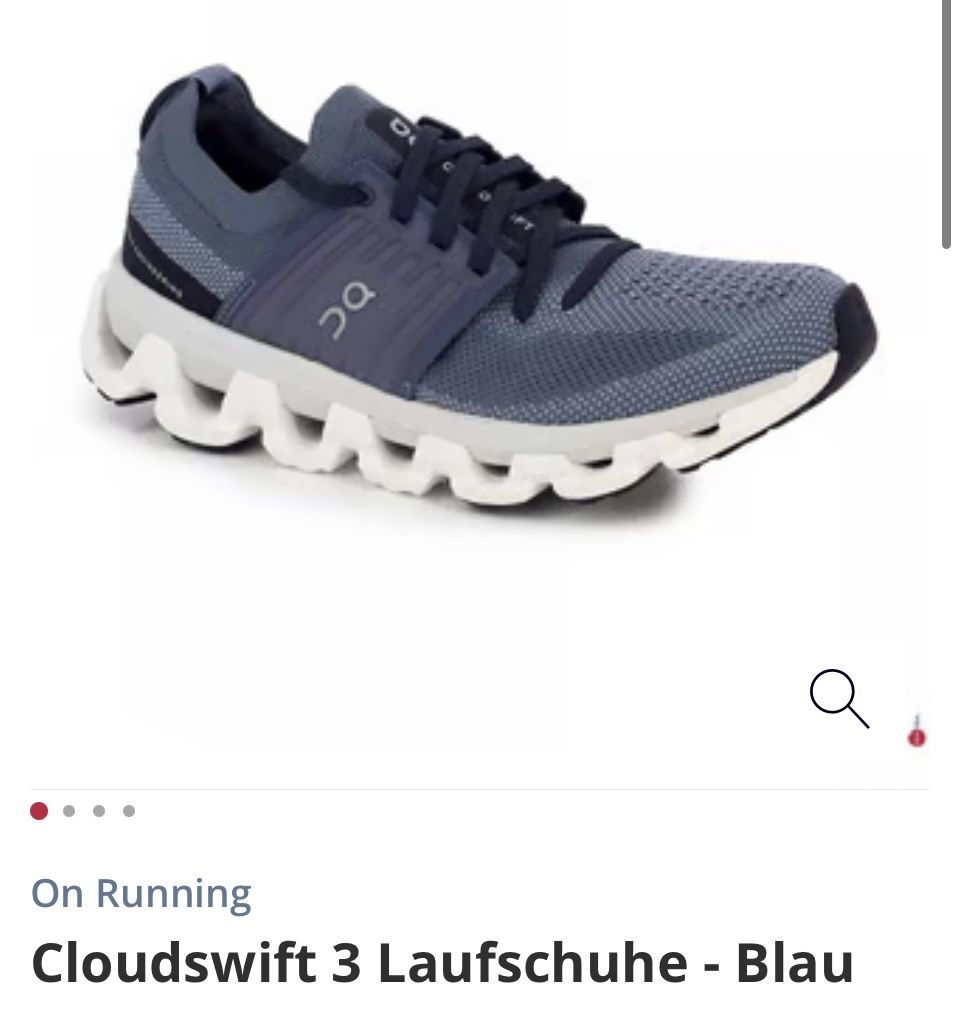 On Scarpe da uomo: On Cloudswift 3 Laufschuhe Grösse 39 – Nuovo e nell'imballaggio originale da Widnau venduto da Orca007