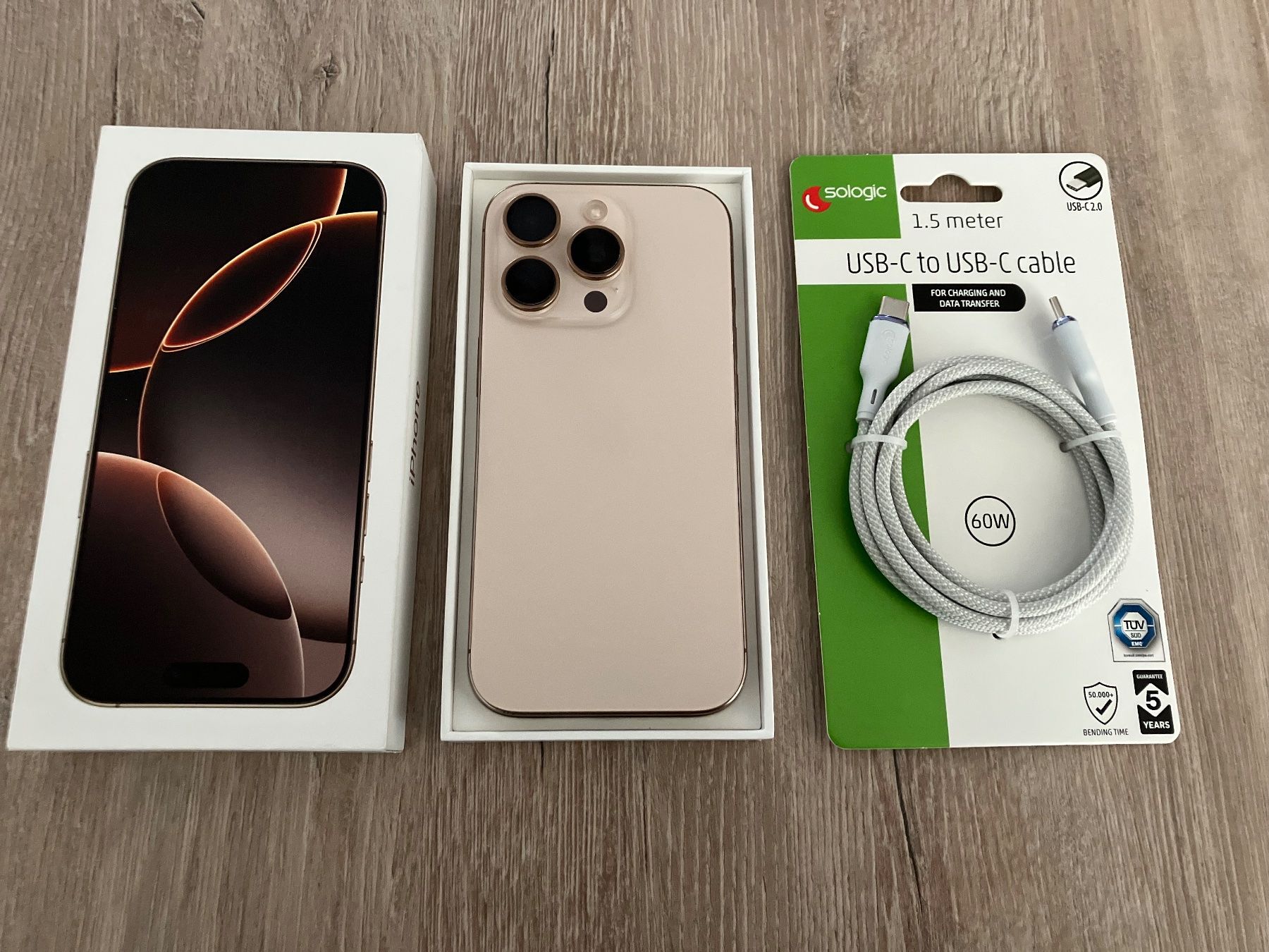 Apple Telefoni cellulari / Smartphones: iPhone 16 Pro Gold 128gb – Usato da Muraz (Collombey) venduto da Tiagoveiga20