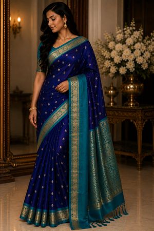 Kanchipuram soft silk saree
