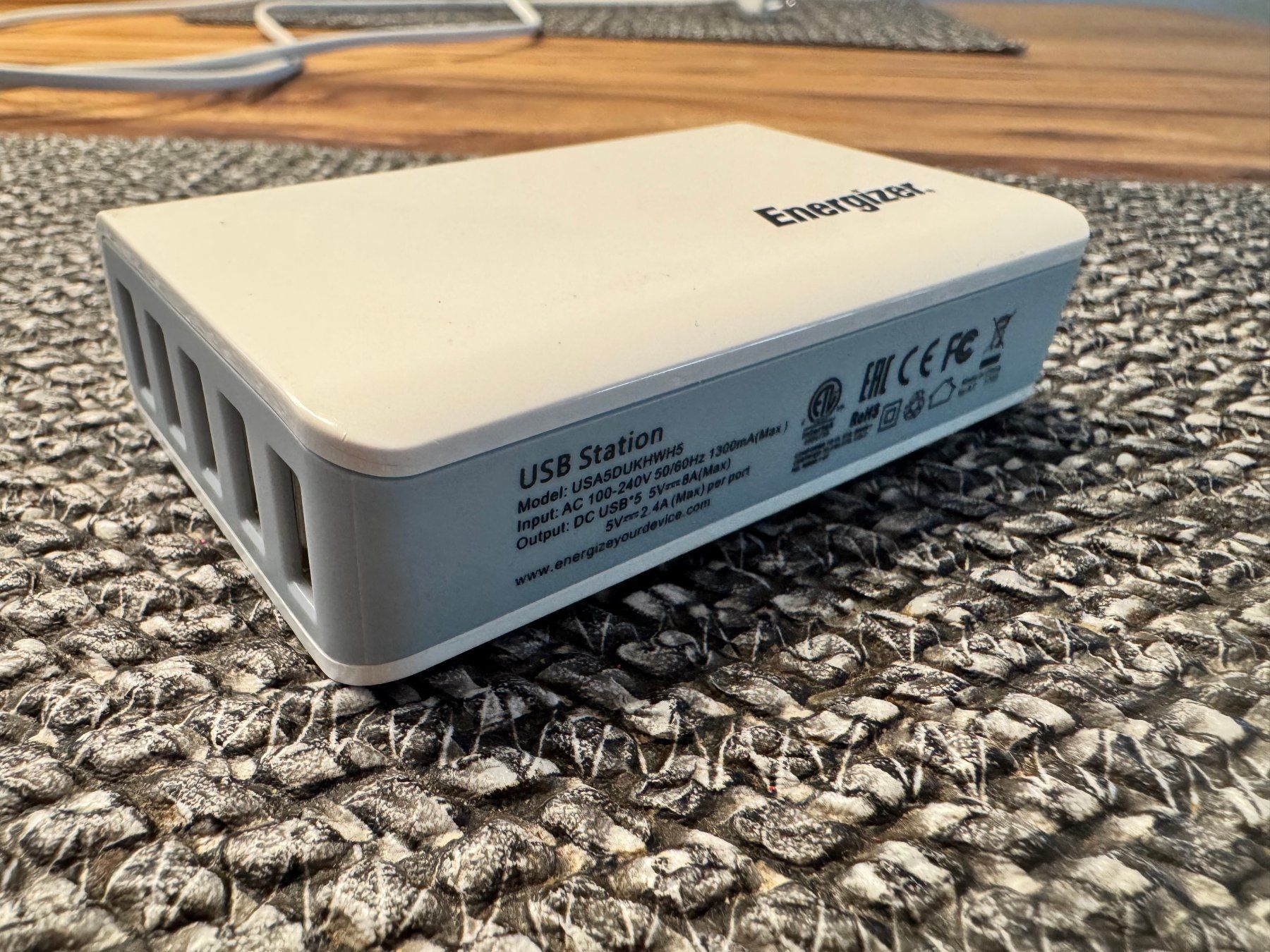 Energizer Caricabatterie: Energizer 5x USB Port HUB 40 W – Nuovo (secondo la descrizione) da Büsserach venduto da Hot_Shots 2