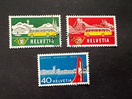 CH 1953 Mi 313-15 Super gestempelt (2356)