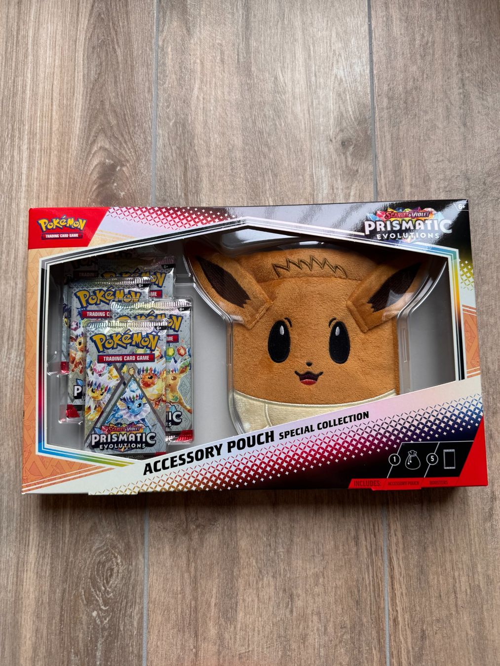 Pokémon Carte collezionabili: Pokémon Prismatic Evolutions Accessory Pouch Collection OVP – Nuovo e nell'imballaggio originale da Oberwil BL venduto da Chelsea26
