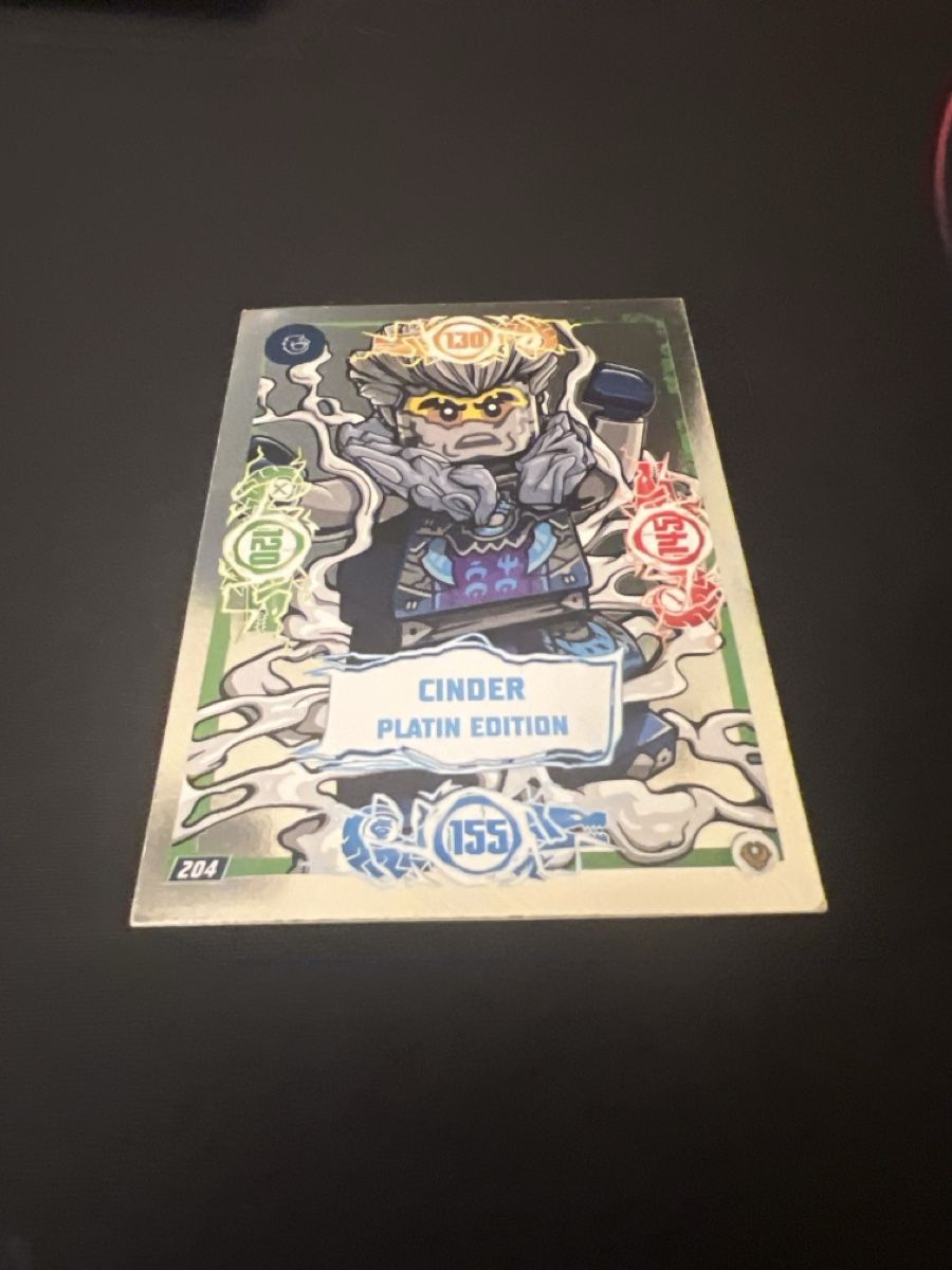 Cartes à collectionner: Lego Ninjago Platin Cinder – D'occasion à Villmergen par rob_n572 1
