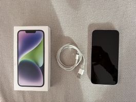 iPhone 14 violett 128gb - gebraucht sehr guter Zustand