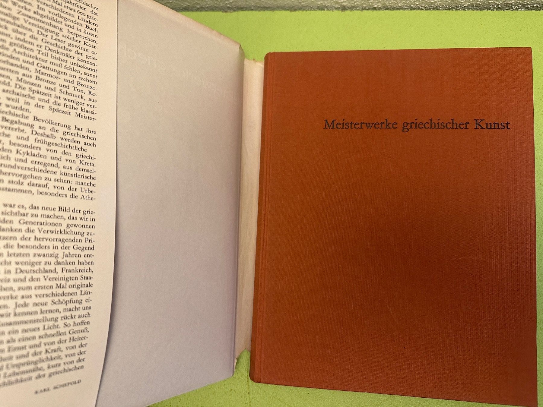 Bücher: Karl Schefold: Meisterwerke griechischer Kunst – Gebraucht aus Zürich von allp 1