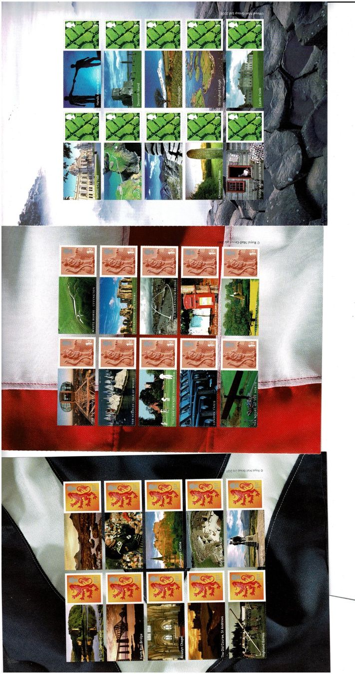 Tutti i francobolli: UK 3 KB Regionen ** – Nuovo (secondo la descrizione) da Lausanne venduto da Whorvath