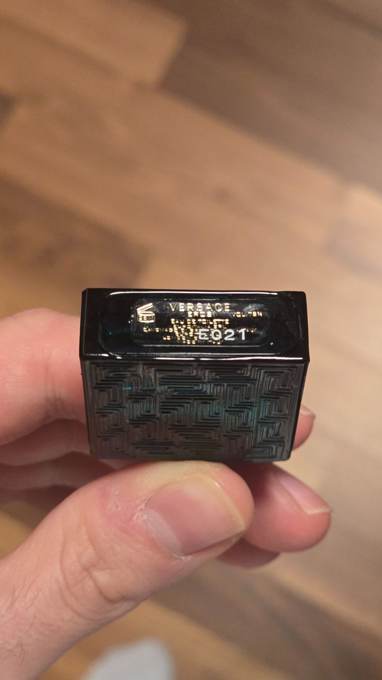Versace Profumi & Eau de Toilette: Versace - Eros Eau de Toilette 5ml – Nuovo e nell'imballaggio originale da Winterthur venduto da gia.23 1