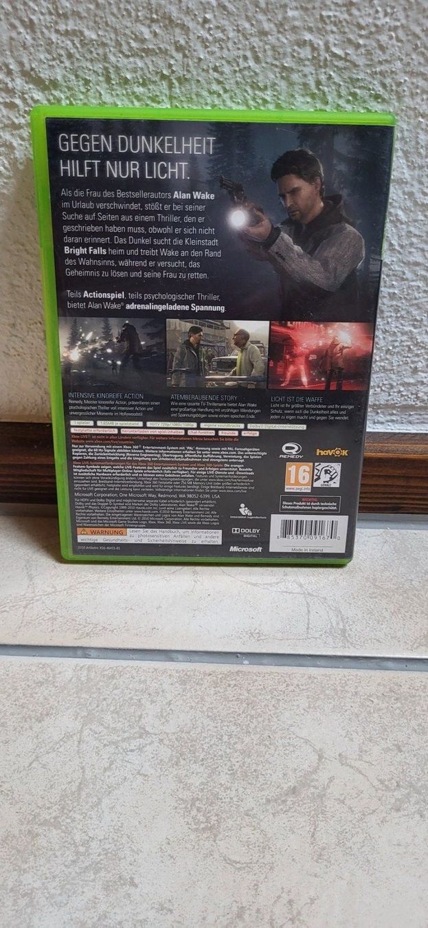 Microsoft Giochi: Xbox 360 Spiel - Alan Wake – Usato da Münsingen venduto da Heroism2010 1