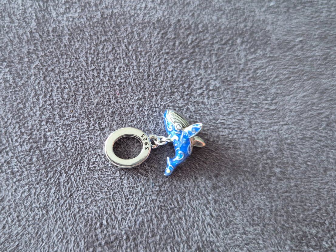 Anhänger: Silber Charm Wal leuchtend+Garantie – Neu (gemäss Beschreibung) aus Rotkreuz von Carbone_Bijou-Shop 3
