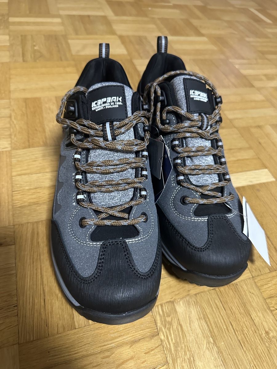 Icepeak Damenschuhe: Icepeak Wyots Waterproof, Da Trekkingschuhe, Dunkelgrau, 38 – Neu und originalverpackt aus Neuchatel von feta_ze 2