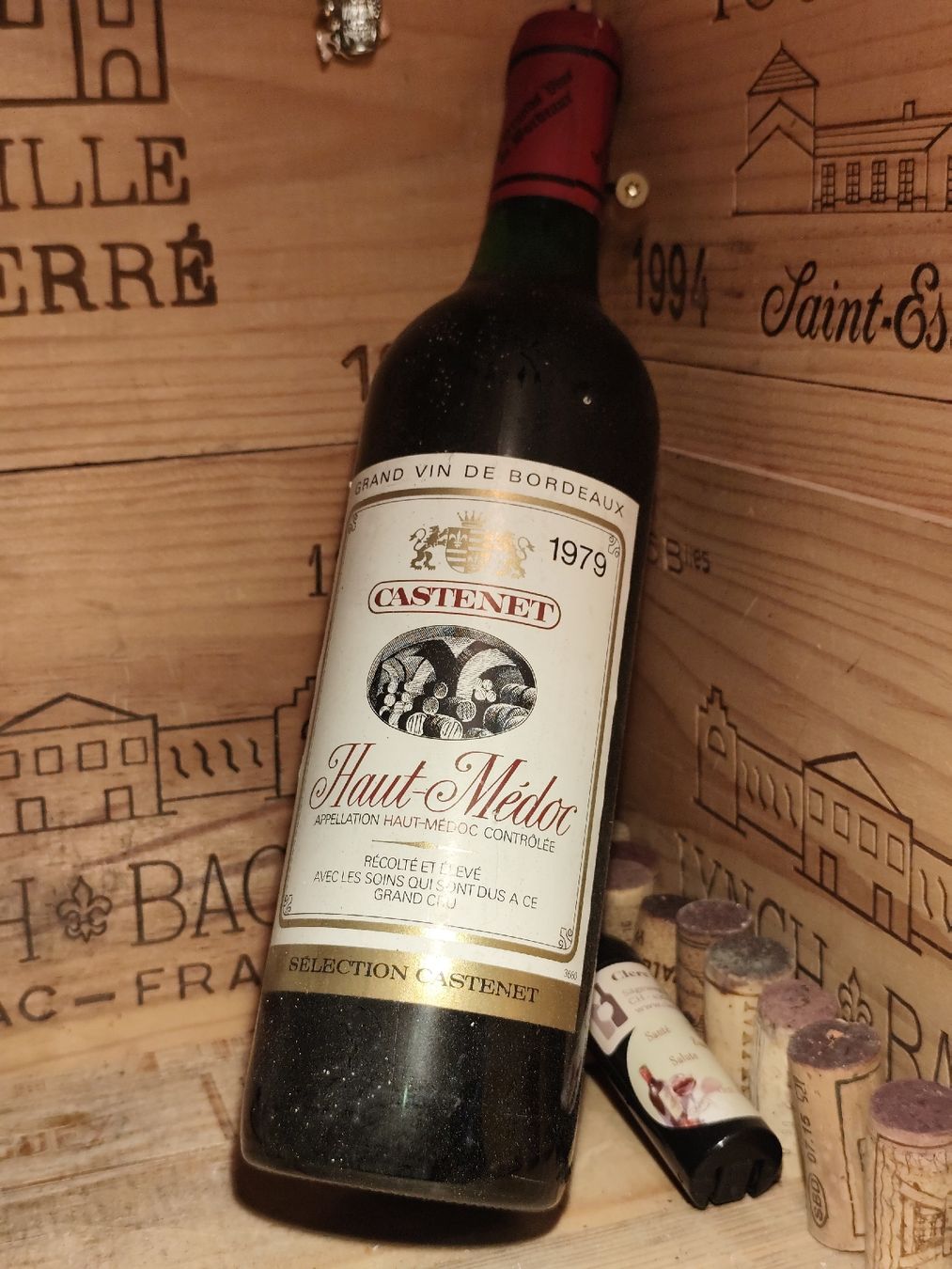 Vins: 1979 Haut-Médoc, selection Castenet – Neuf (Voir description) à Büsserach par Vintage-vins