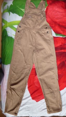 Latzhose Gr S PACIFIC REBUBLIC  Bund 40cm spez. Stoff Top Zu