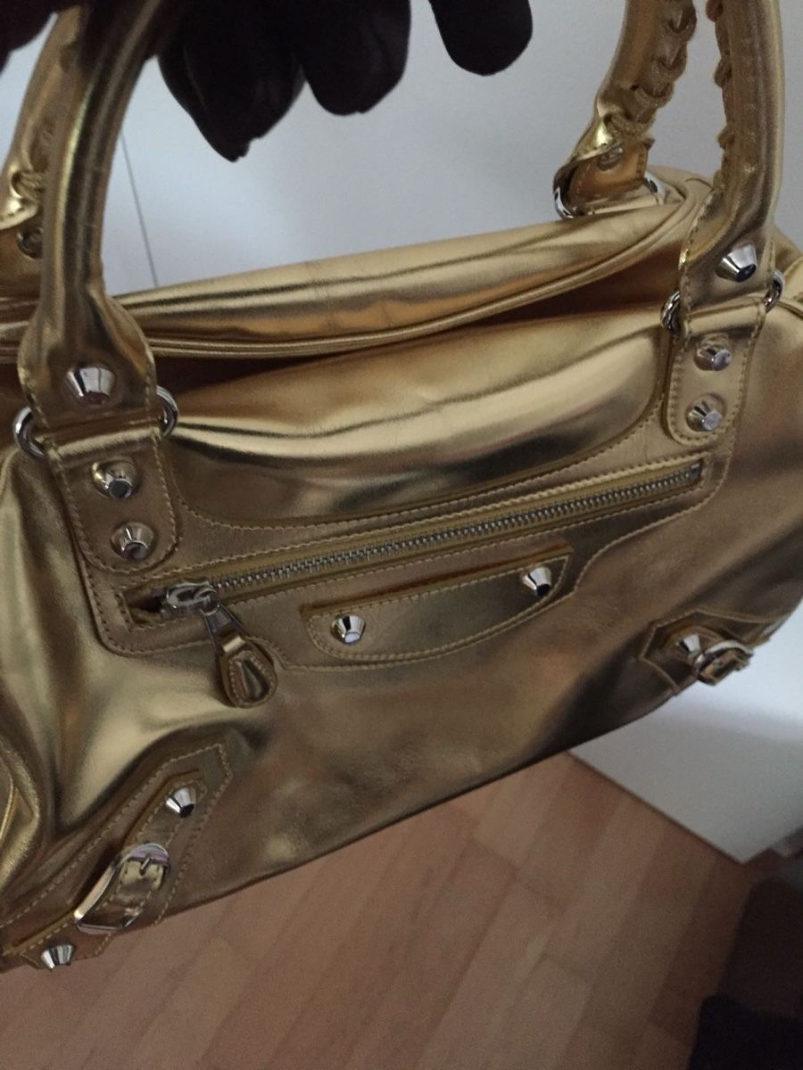 Balenciaga Borse da donna: Edle Tasche Balenciaga gold Leder – Nuovo (secondo la descrizione) da Oberglatt ZH venduto da jul_nhy7 4