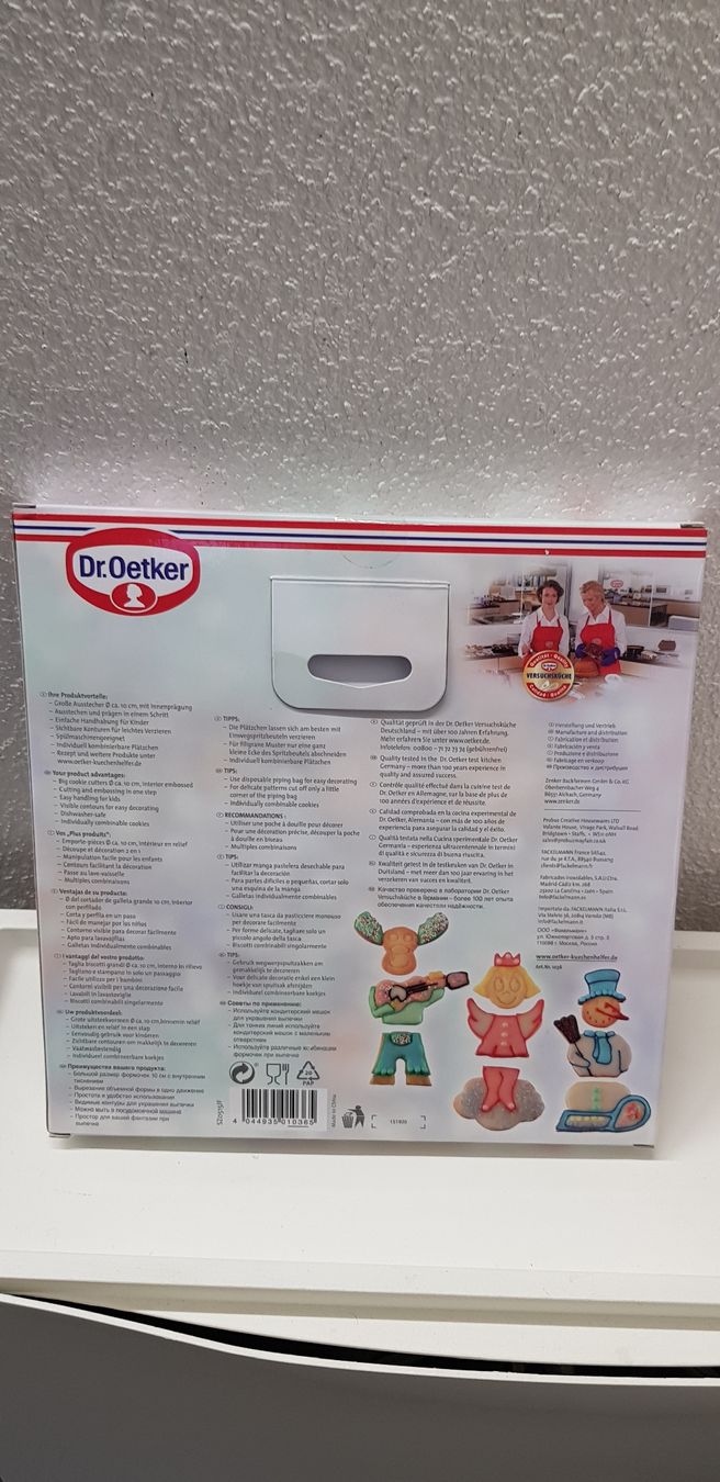 Teglie da forno: neue Ausstechformen von Dr. Oetker Plätzchen-Puzzle – Nuovo e nell'imballaggio originale da Zürich venduto da sb_t28m 1