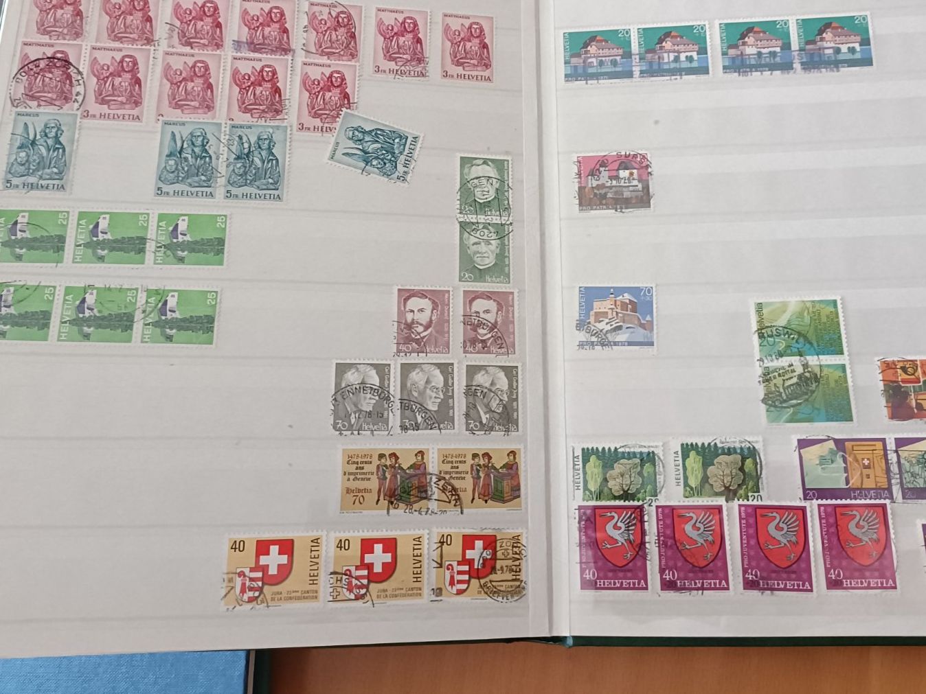 Album: Briefmarken Album Schweiz – Usato da Luzern venduto da tristan696 1