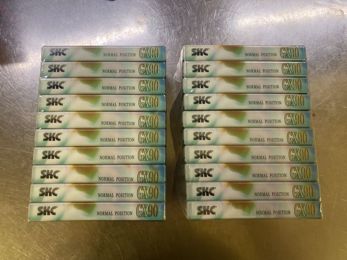 Kompaktkassetten: SKC GX90 cassette kassette – Neu und originalverpackt aus Wallisellen von nick_1976blu 1