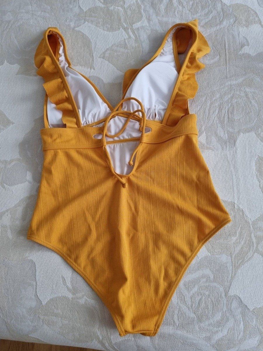 Costumi da bagno & Bikini: Einteiliger Badeanzug mit Rüschen – Nuovo (secondo la descrizione) da Watt venduto da fra_tad 3