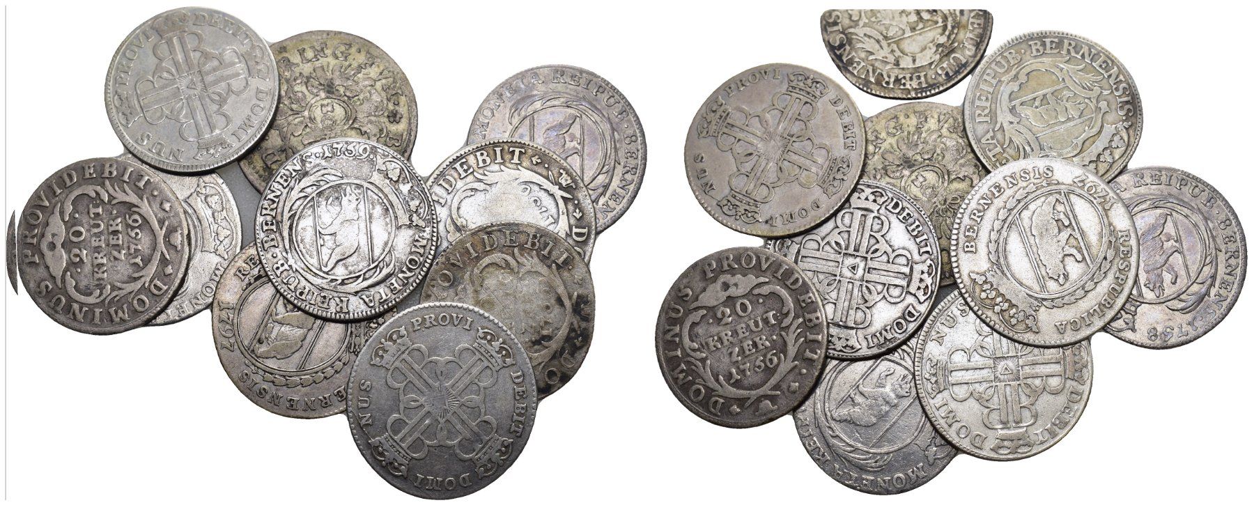 Alle Münzen: Kantonal Lot Bern – Gebraucht aus Bern von numismatictops