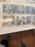 Diamond Paiting Karten Hund 🐶 im Schnee
