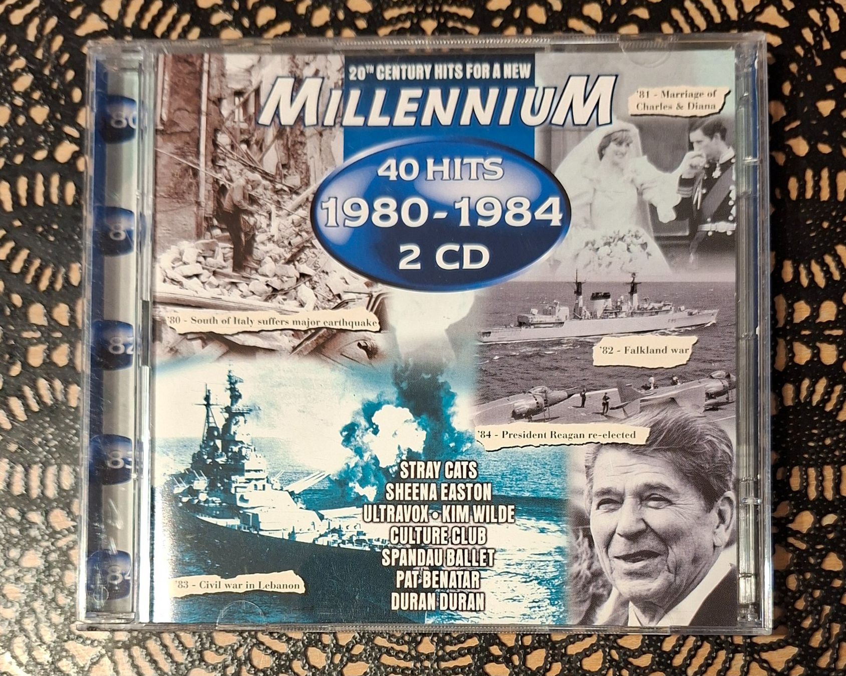 CD: Millennium 40 Hits 1980-1984, 2CD Compilation 1998 – Usato da Amriswil venduto da Celini3