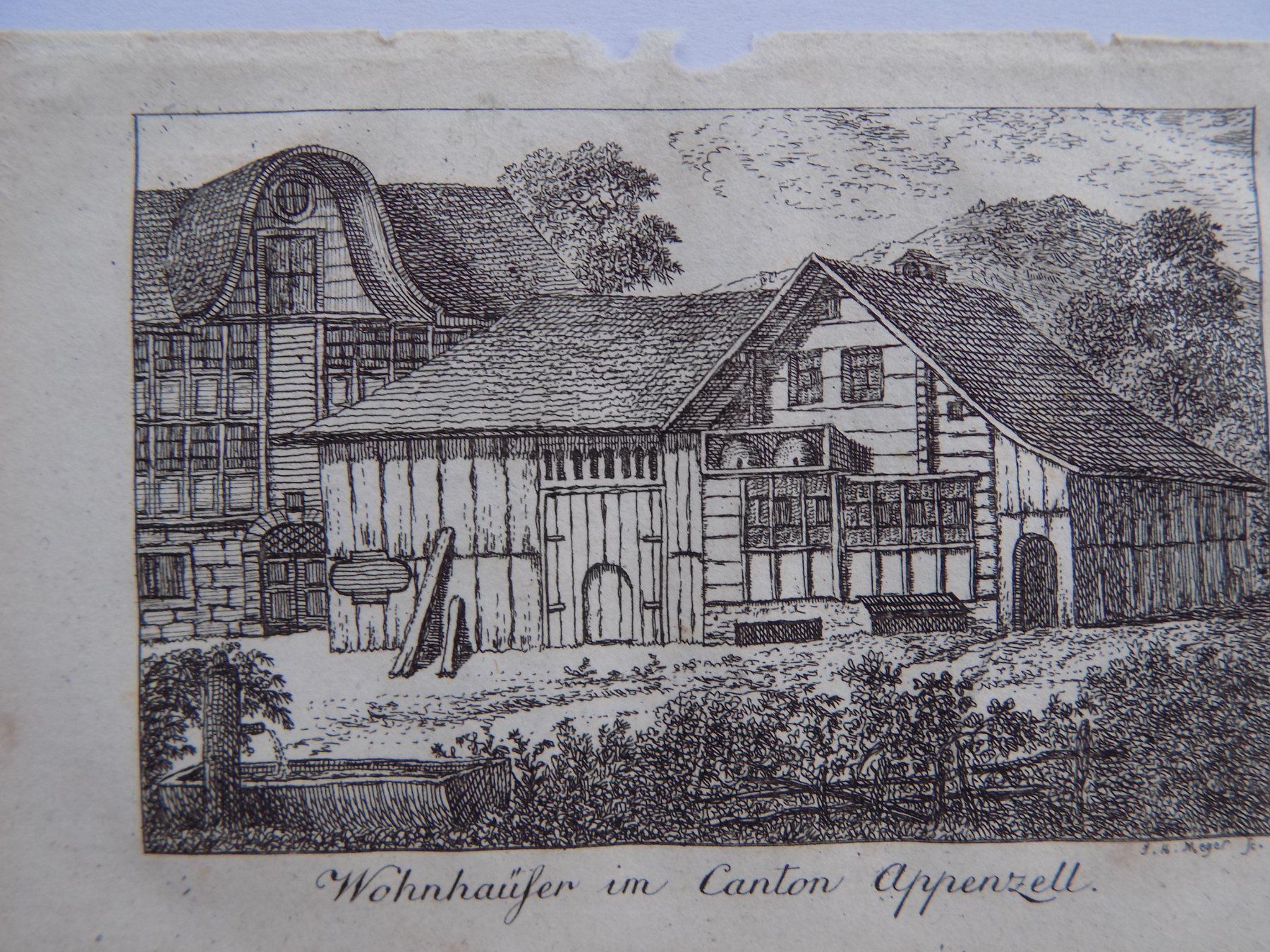 Gravures: Appenzell Wohnhäuser – D'occasion à Risch par Rischli15 4