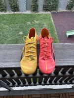 Fussballschuhe Puma Ultra gelb rot Grösse unbekannt gebrauch