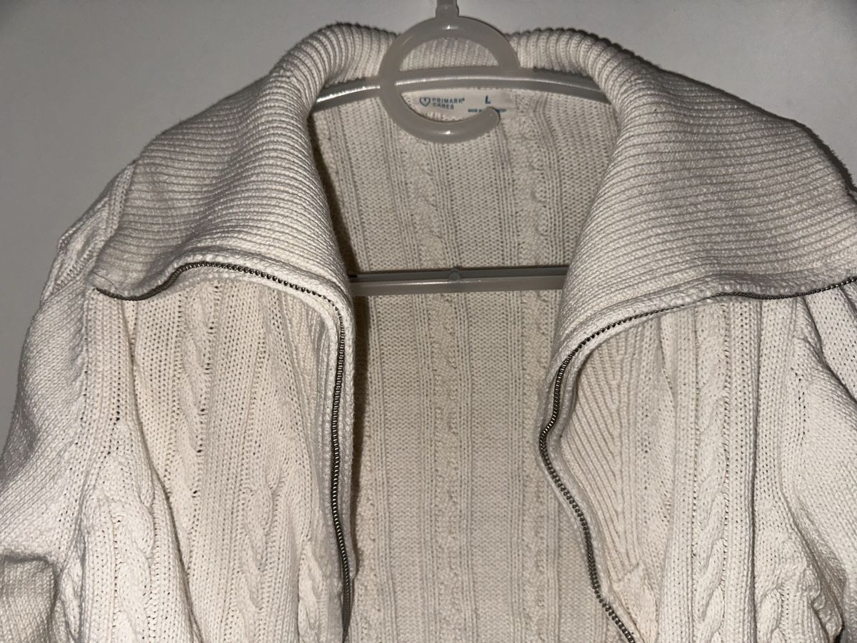 Maglioni & Felpe: Winter Strickjacke / Strick Jacke, Creme, Grösse L – Nuovo (secondo la descrizione) da Zürich venduto da kri_hy6t 2