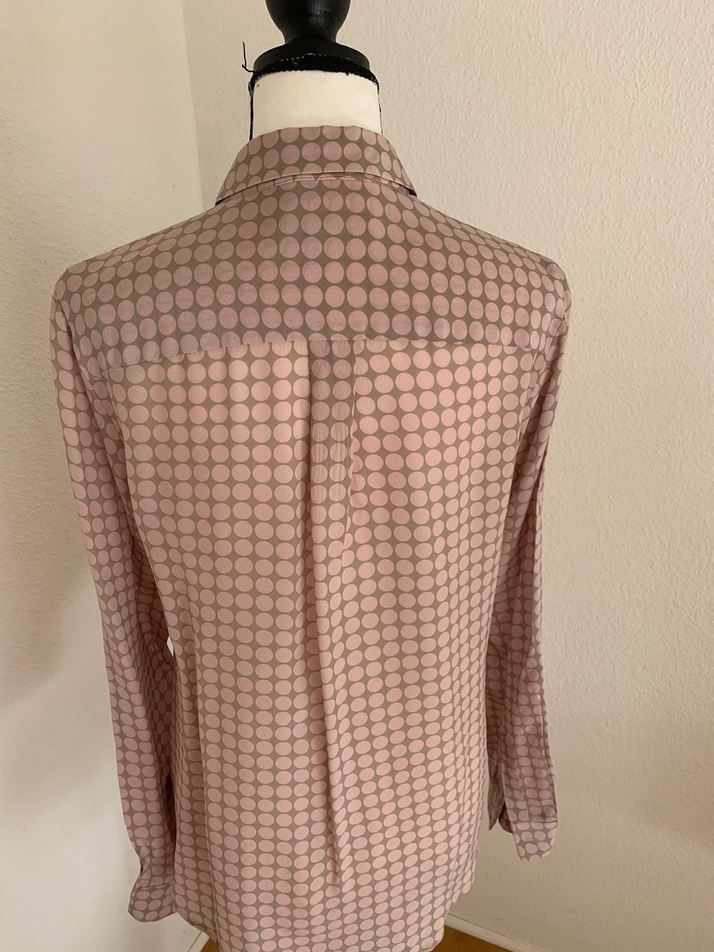 Camicette: Seidenbluse / rosa-taupe Polka Dots / Gr. 36 – Nuovo (secondo la descrizione) da Zürich venduto da gonthemove 1