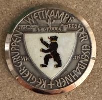 Seltene Medaille: Wettkämpfe der Eisenbahner, St. Gallen