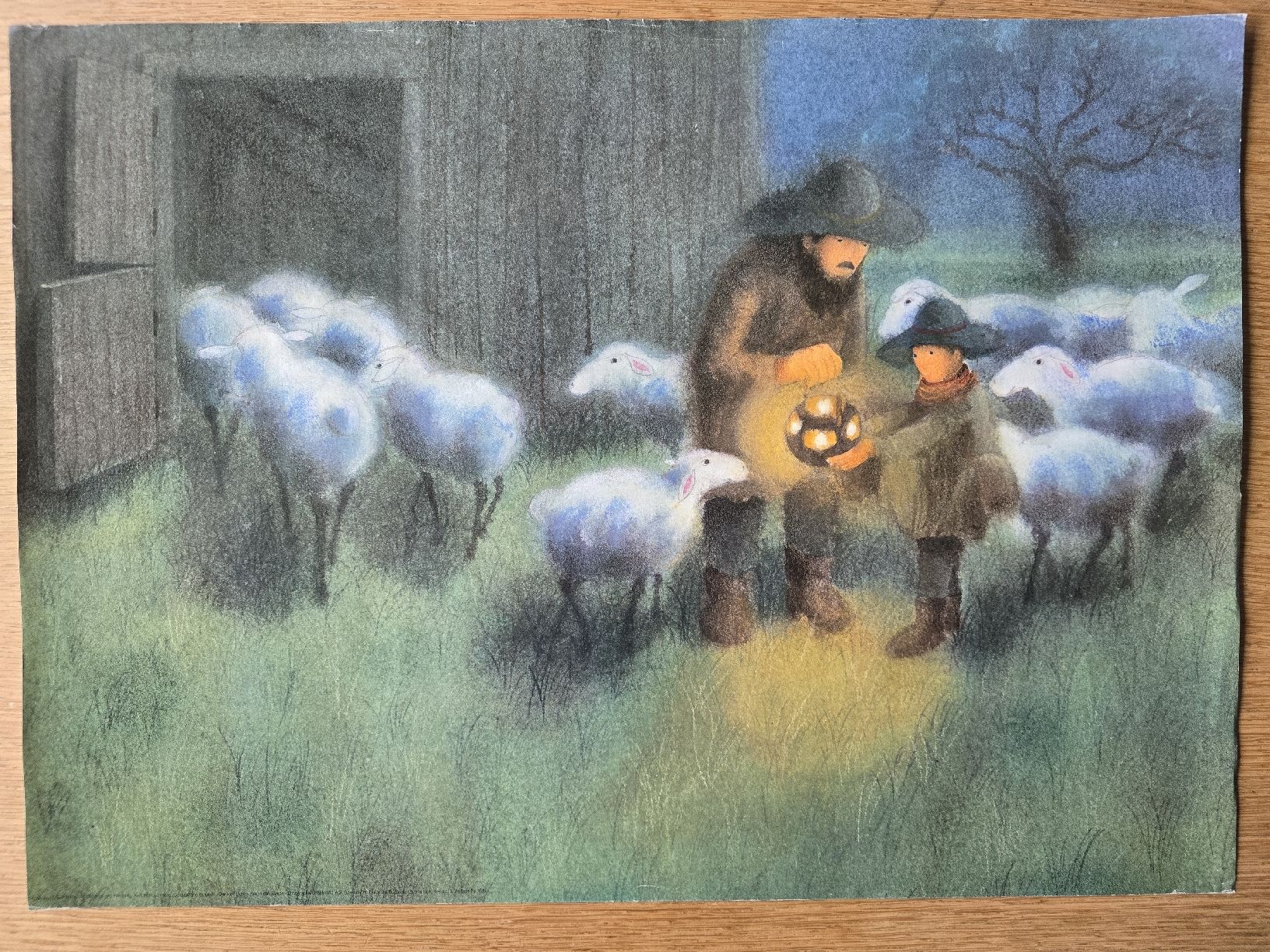 Poster & Bilder: Poster M.Pfister Die 4 Lichter... – Gebraucht aus Hedingen von mickway