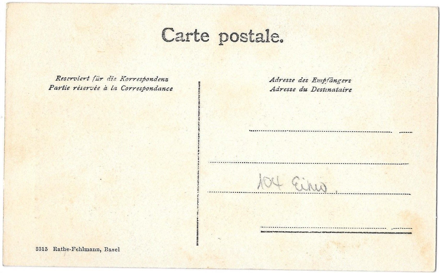 Cartoline postali: Sufers Hôtel Hinterrhein – Usato da Olten venduto da clotaldi 1