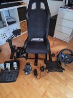 Playseat Rennsitz mit Logitech Lenkrad Set gebraucht