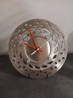 Orologio creato con disco freni moto, diametro 23 cm
