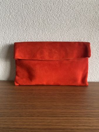 Pochette en daim Comptoir des Cotonniers
