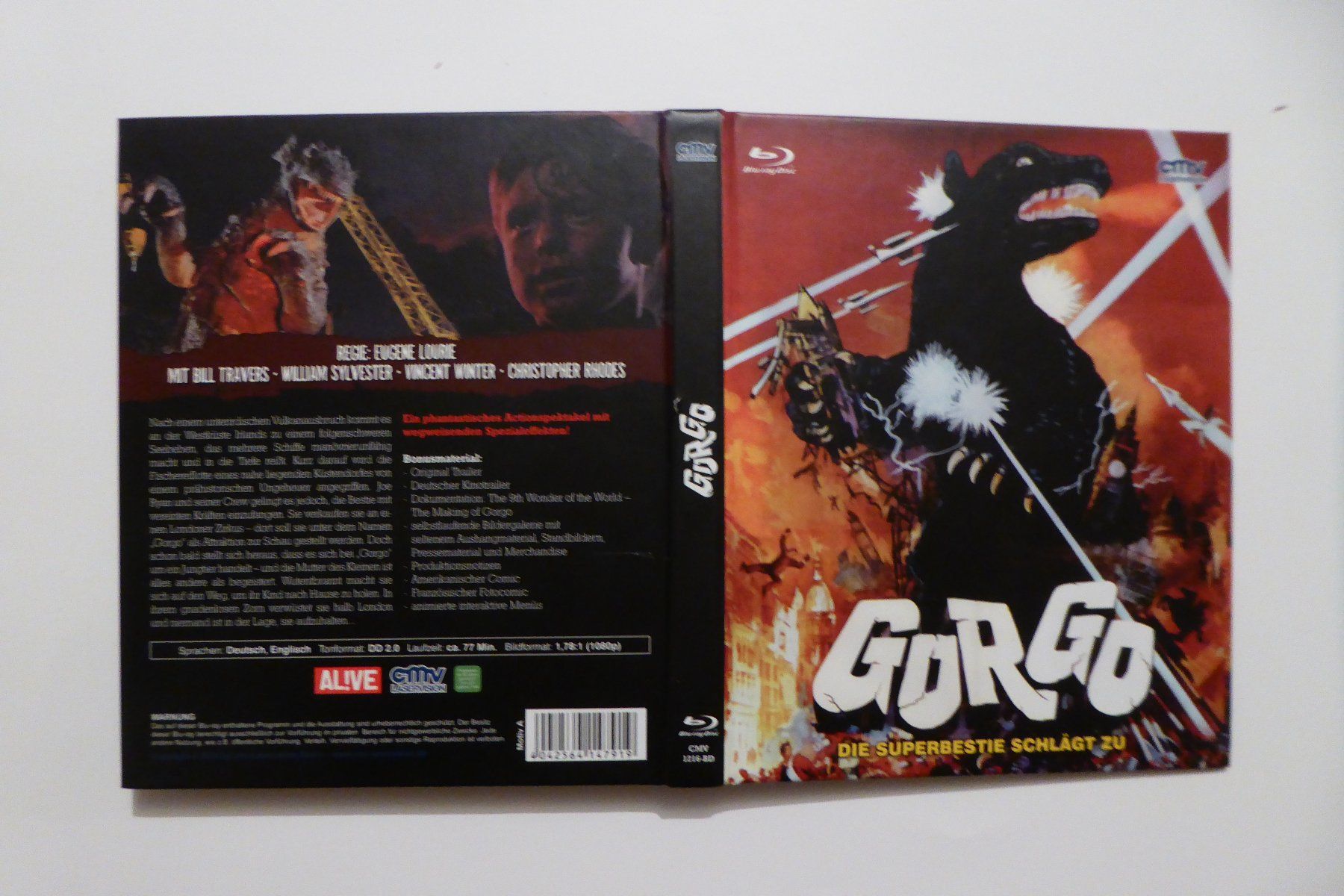 Tutti i DVDs: Mediabook Gorgo Bluray – Usato da Allschwil venduto da Summelsarium