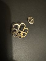 Pin rare Montreal Canada 1976 Olympia hinten geprägt