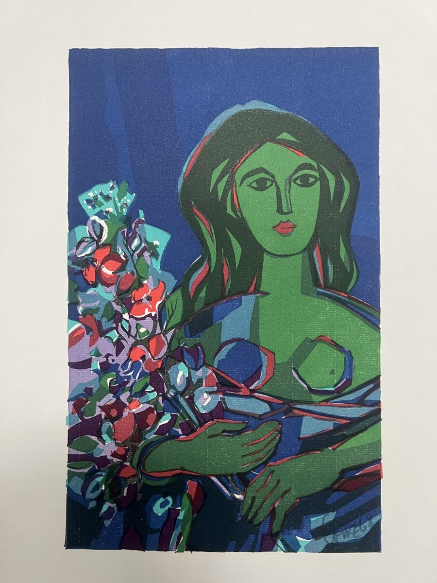 Grafiken & Lithographien: Konvolut Paul Conzelmann, handsigniert – Gebraucht aus Rain von Pic-Ass