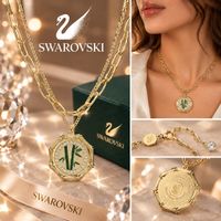 SWAROVSKI KETTE HALSKETTE DELLIUM SILBER FUNKELTRAUM