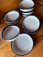 Assiettes creuses RECEVOIR "épuré"  Sylvie Coquet