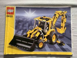 Lego Technic Baggerlader 8455 mit den Originalbauanleitungen