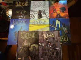 Blacksad Comics Band 1-7 plus Zusatzband, guter Zustand