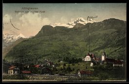AK Attinghausen /Uri, Ortsansicht, Wohnort von Walther Forst