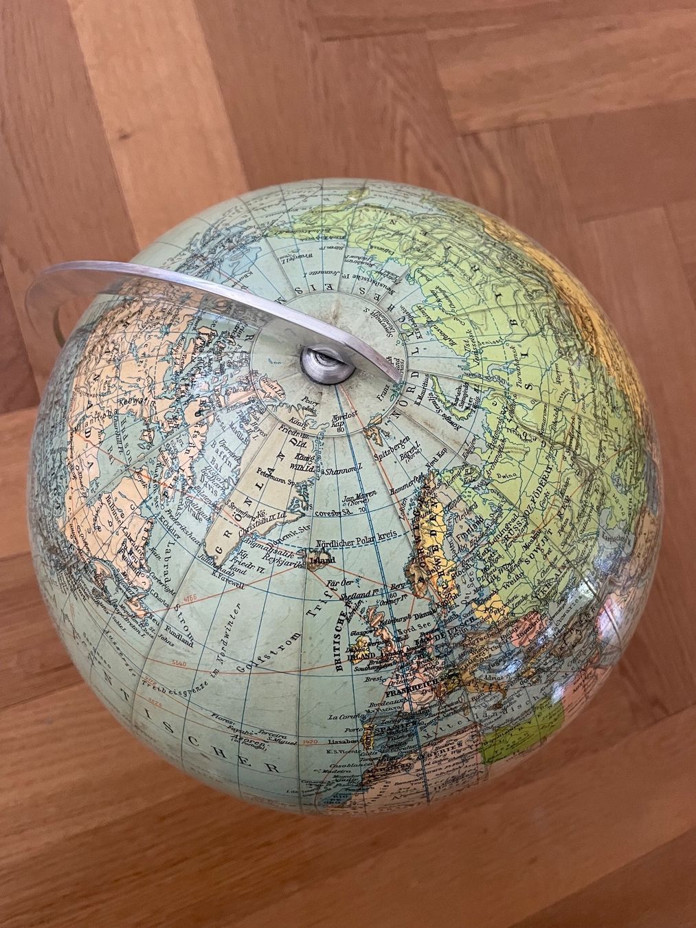 Sonstige Dekorationen & Accessoires: Wunderschöne Weltkugel, VINTAGE ERDGLOBUS 1959 – Gebraucht aus Zürich von Capetown14 3