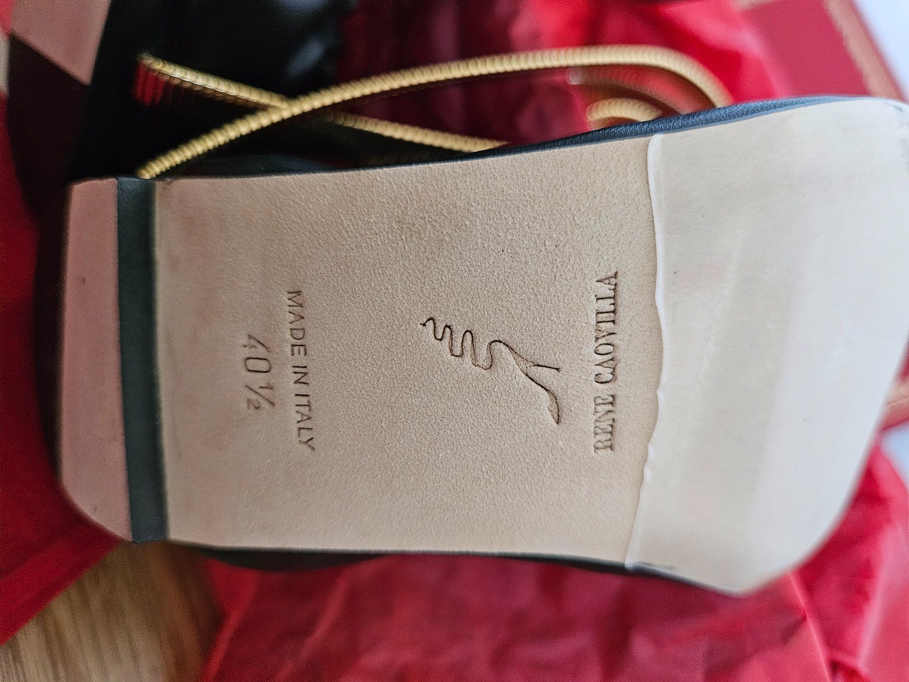 René Caovilla Damenschuhe: Schuhe Rene Caovilla, Leder, neu, schwarz – Neu und originalverpackt aus Zuchwil von ger_ws6t 2